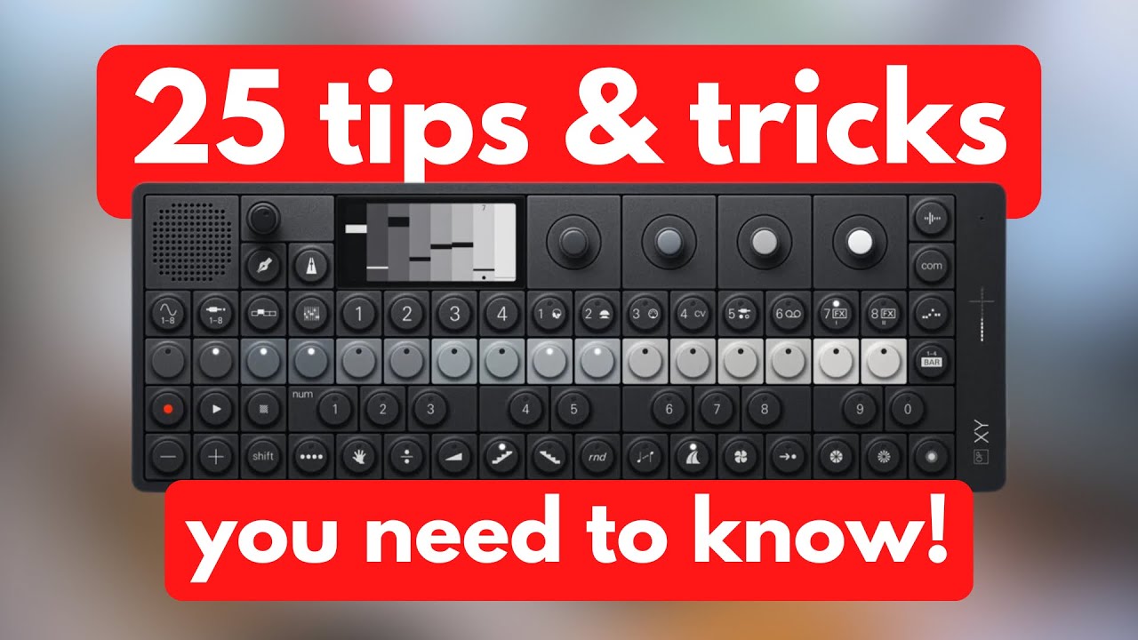 25 советов и приемов OP-XY для повышения уровня вашего музыкального мастерства