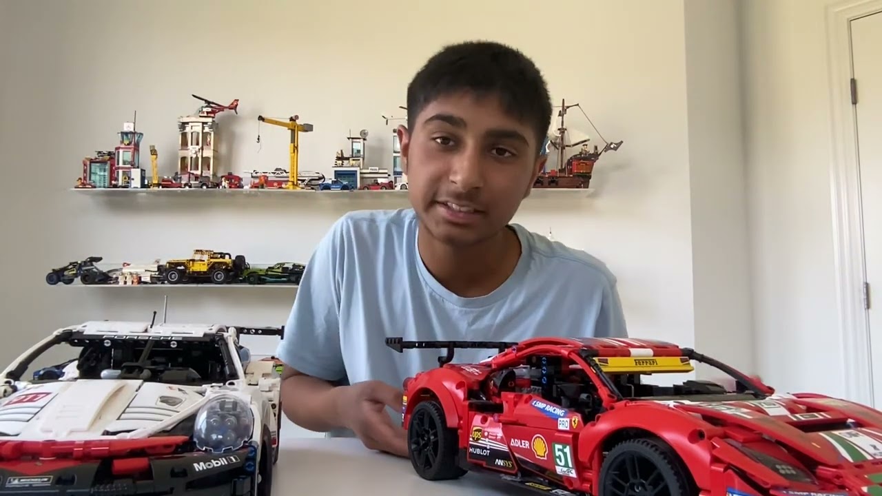 I reviewed Lego technic Porsche 911 RSR (42096)