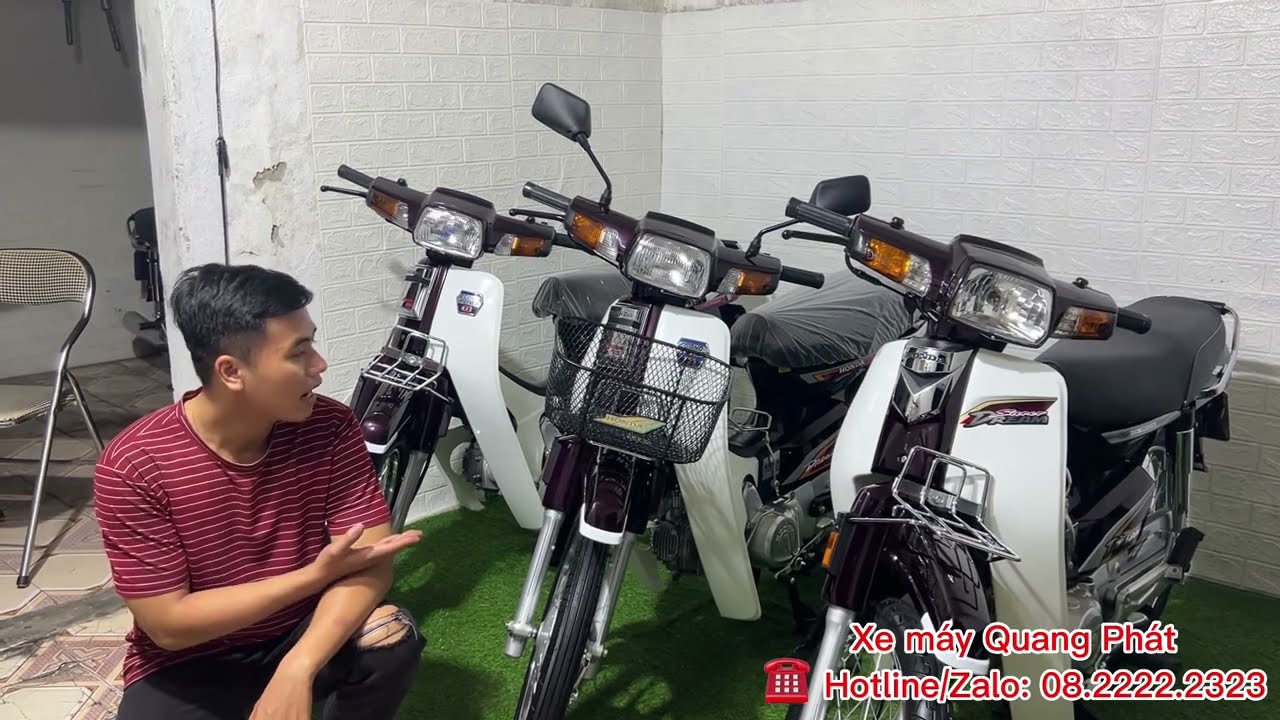 Xe Máy Quang Phát cập bến 3 chiếc Dream Thái và Việt giật mới tinh từ trong ra ngoài.Lh 08.2222.2323