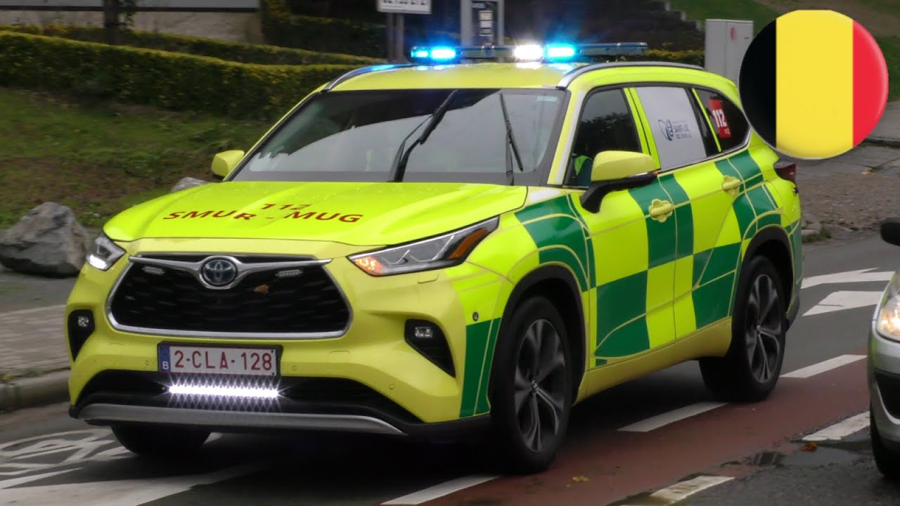 [Toyota Highlander] Uitruk nieuw MUG-voertuig UCL Saint-Luc Sint-Lambrechts-Woluwe/Brussel