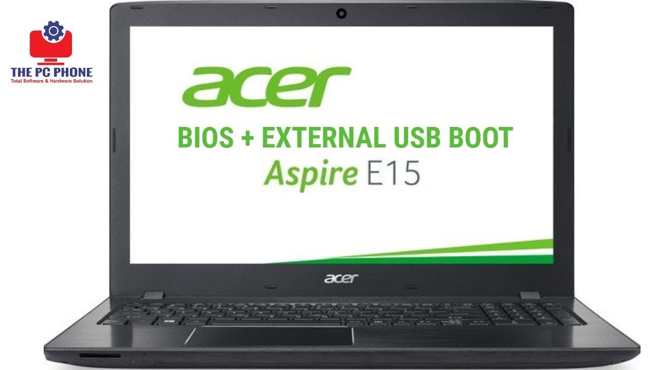 Acer Aspire E15 Bios и загрузка через USB!