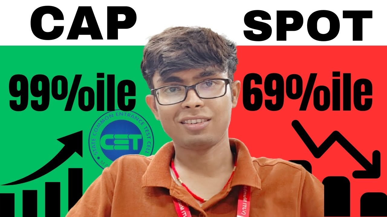 Cap Round Vs Spot Round Mhtcet Admission Process | Mhtcet 2025 Admission Process | Nitish Singh