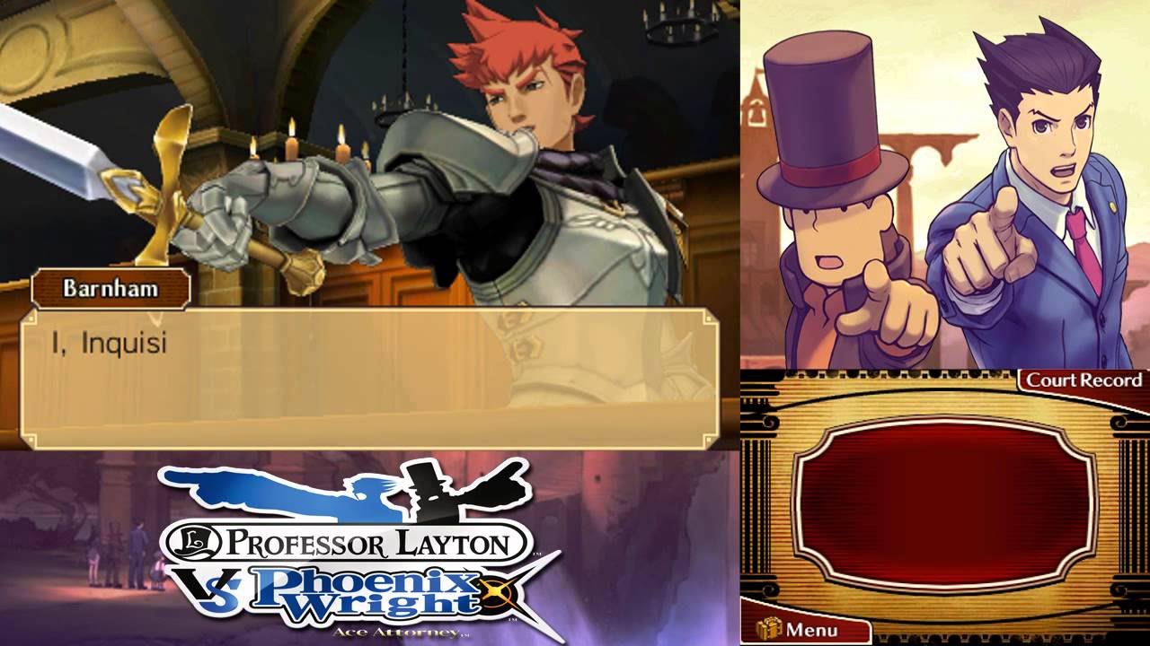Professor Layton vs Phoenix Wright - Chapter 2: The Fire Witch (1/11)