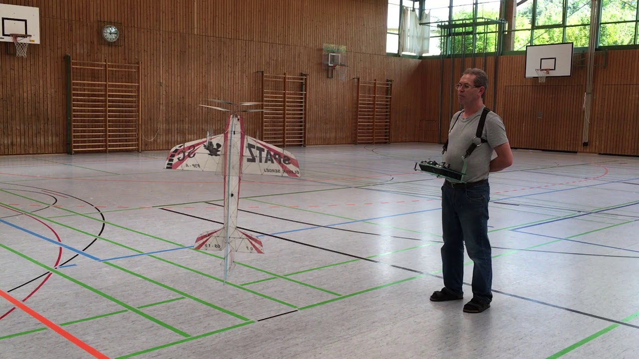 Test flight torquen coaxial-system in combination with 18