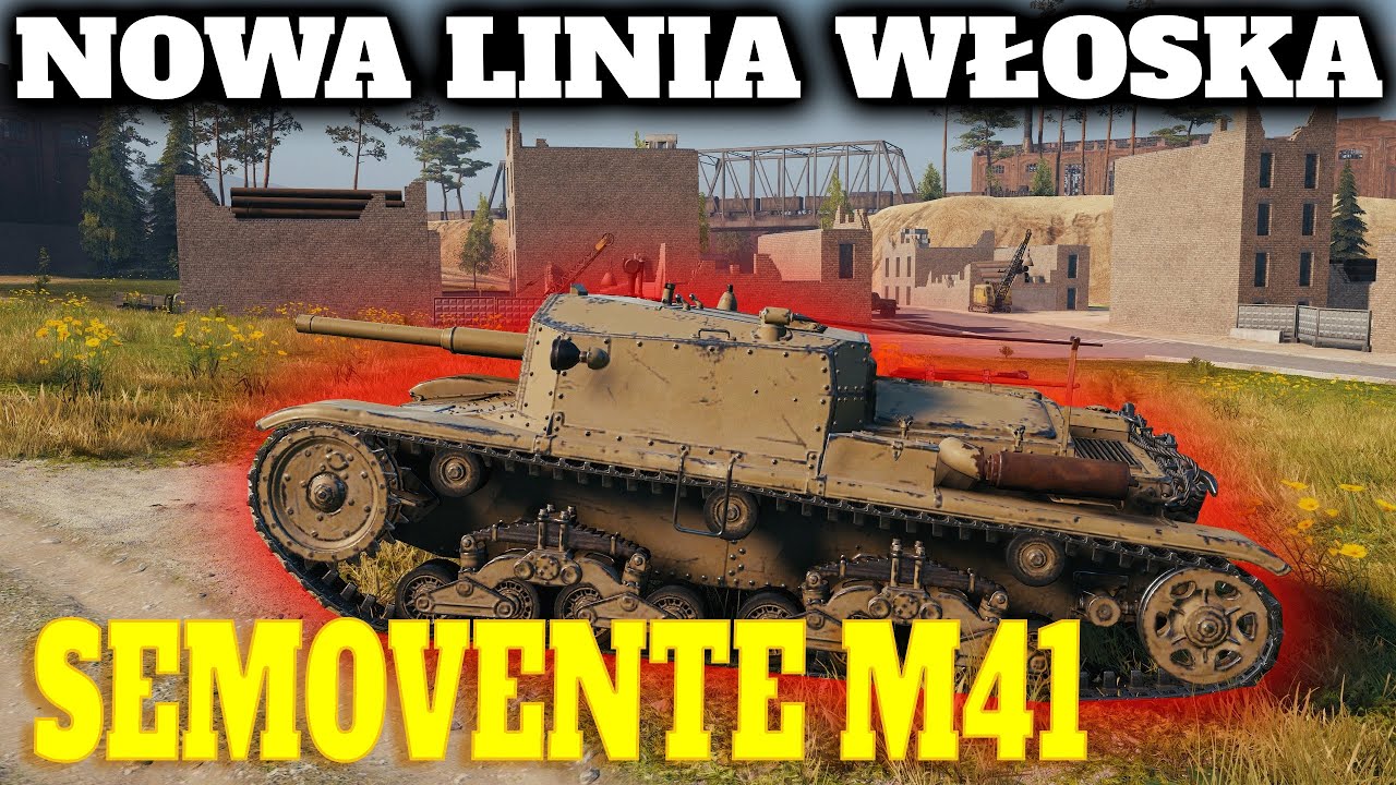 SEMOVENTE M41 NOWA WŁOSKA LINIA. WŁOSKI NISZCZYCIEL. JANEK CZOŁGISTA