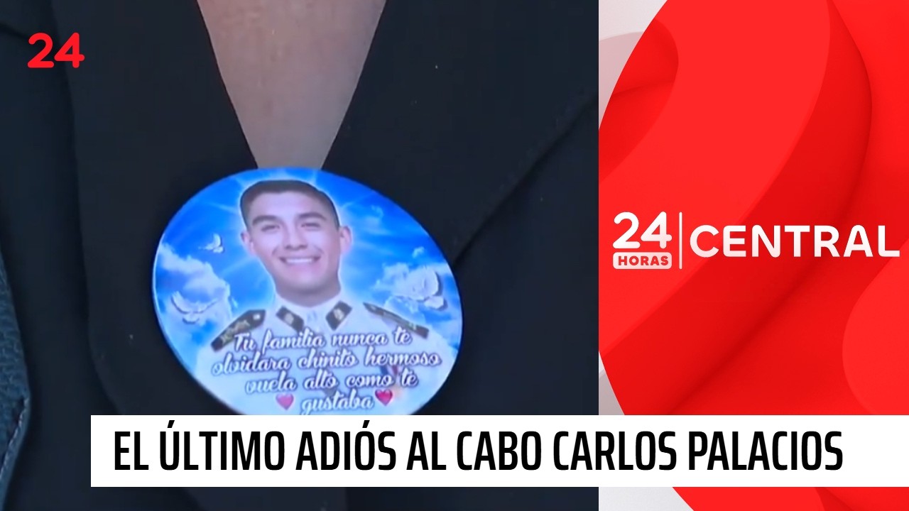 Último adiós al cabo segundo Carlos Palacios | 24 Horas TVN Chile