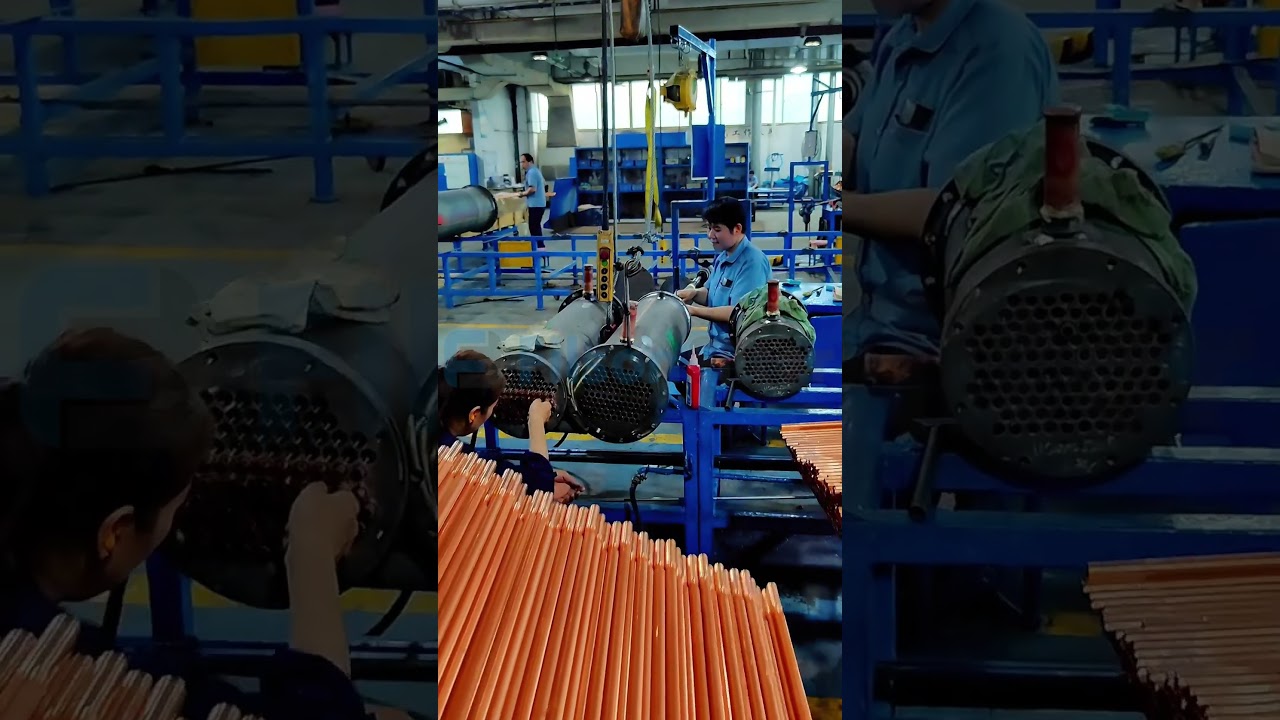 Inside the Factory: Shell and Tube Heat Exchanger Production Process