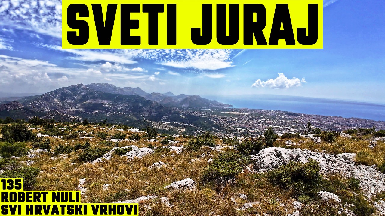 Sveti Juraj, Kozjak, 676m - planinarenje [135. VRH iz serijala SVI HRVATSKI VRHOVI] 4K