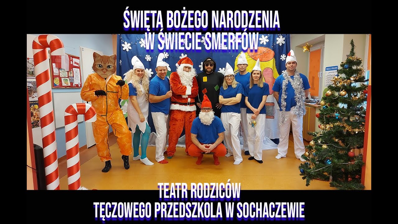 Święta Bożego Narodzenia w świecie Smerfów