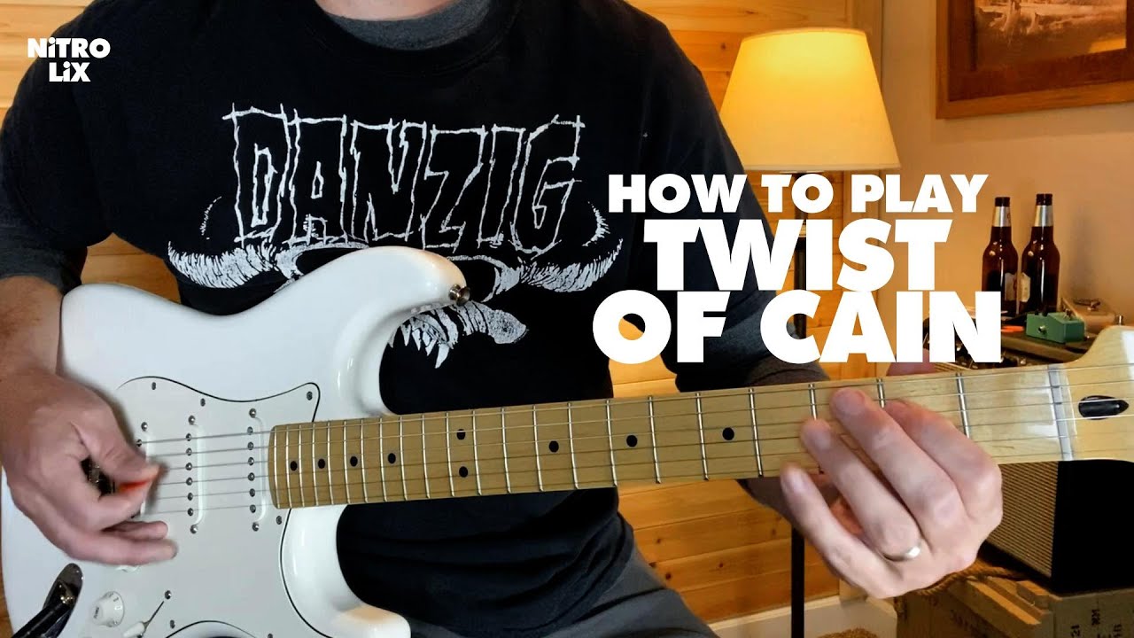 Twist Of Cain | Danzig | Guitar Lesson