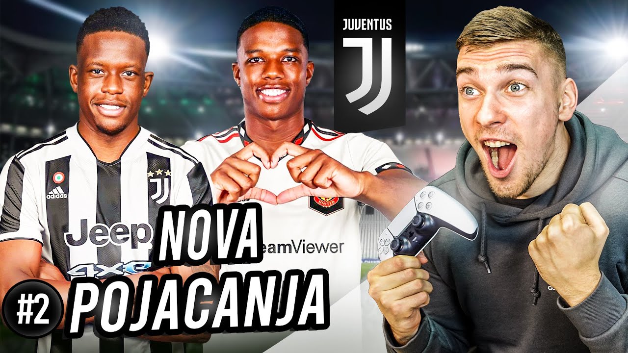 DOVODIMO DVA POJAČANJA I IGRAMO BOLESNU UTAKMICU PROTIV DORTMUNDA ! JUVENTUS KARIJERA #2