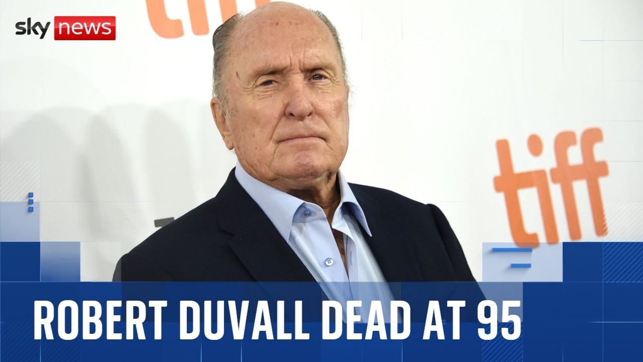 BREAKING: Hollywood legend Robert Duvall dead at 95