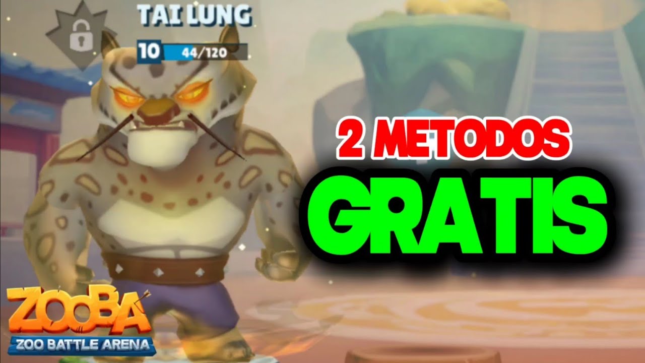2 FORMAS DE TENER A TAI LONG GRATIS EN ZOOBA (TRUCO 🤫)