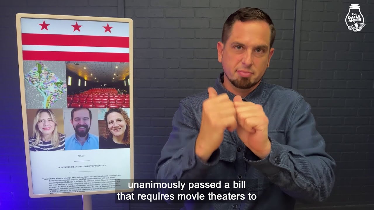 D.C. passes movie theater open captioning requirement