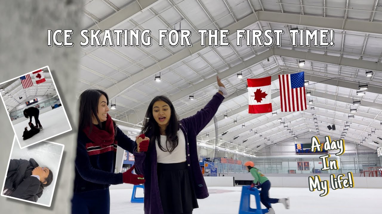 Went ice skating with my Mexican bestie in NewYork ! WEEKEND VLOG