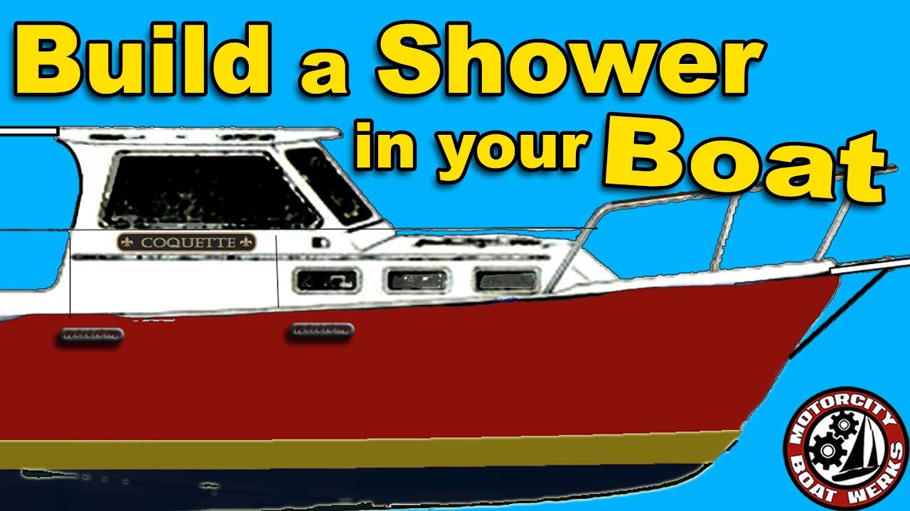 How to Install a Shower in Your Great Loop Boat | Trawler Restoration (Ep66)