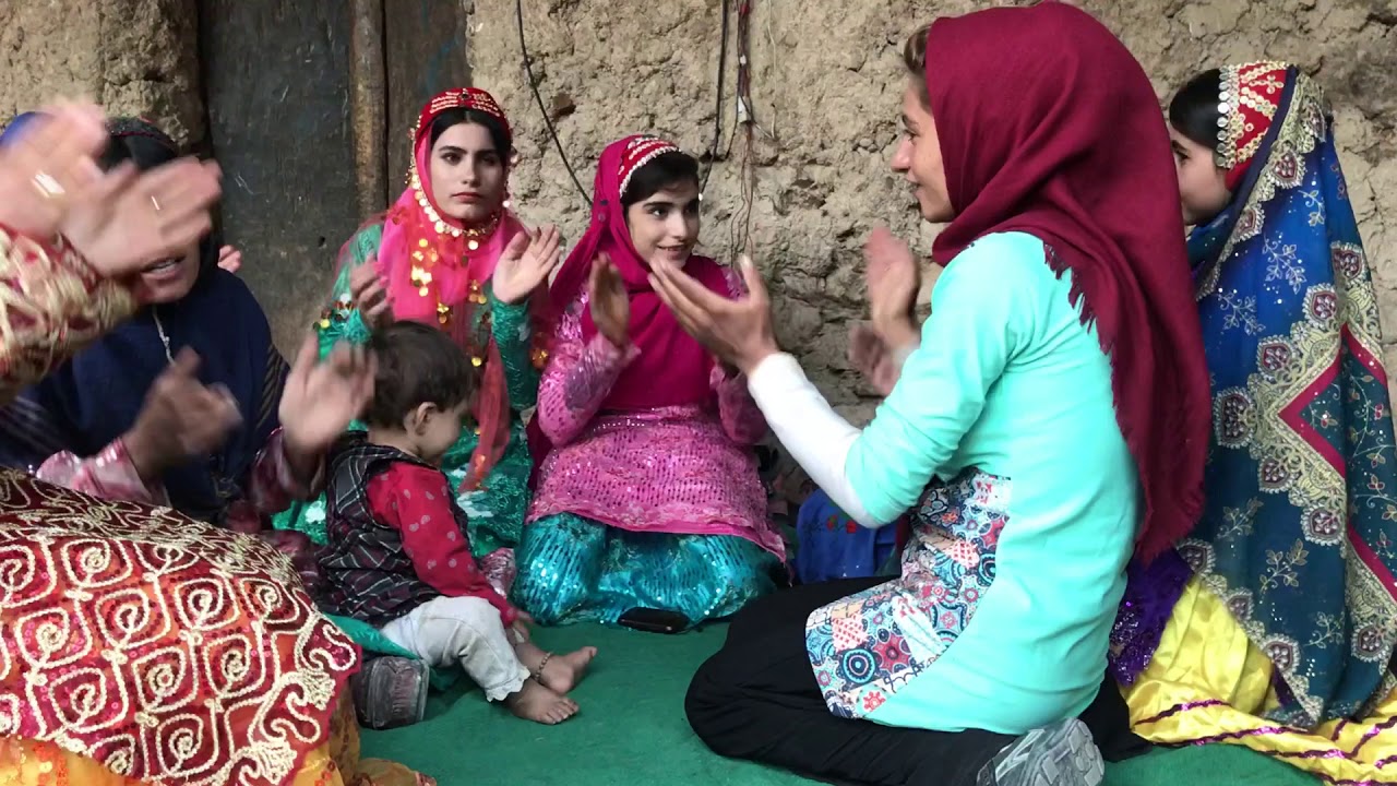 Wedding songs of Bakhtiari  tribe in a nomadic village, Luri song