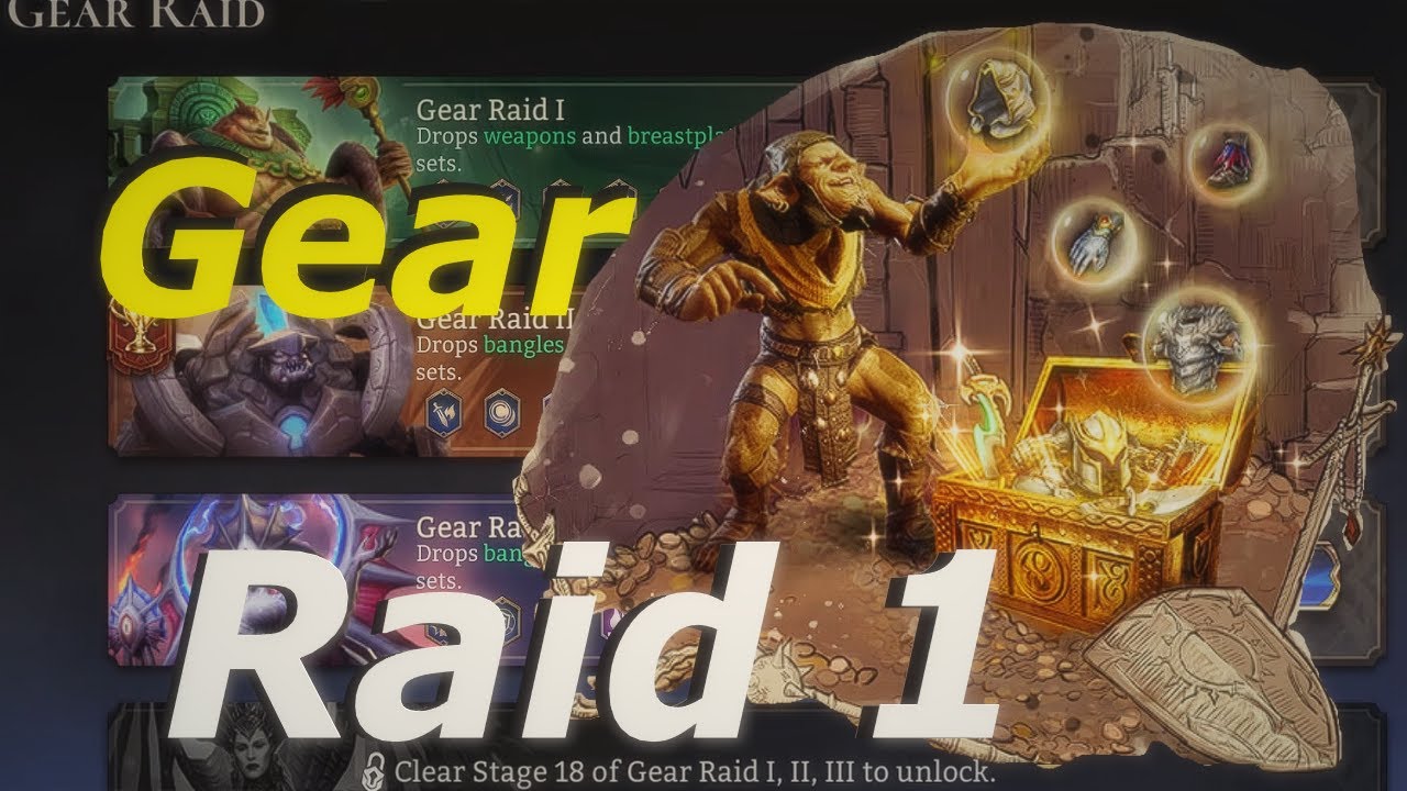 Gear Raid 1 Guide - Teams and Position Heroes Watcher Of Realms