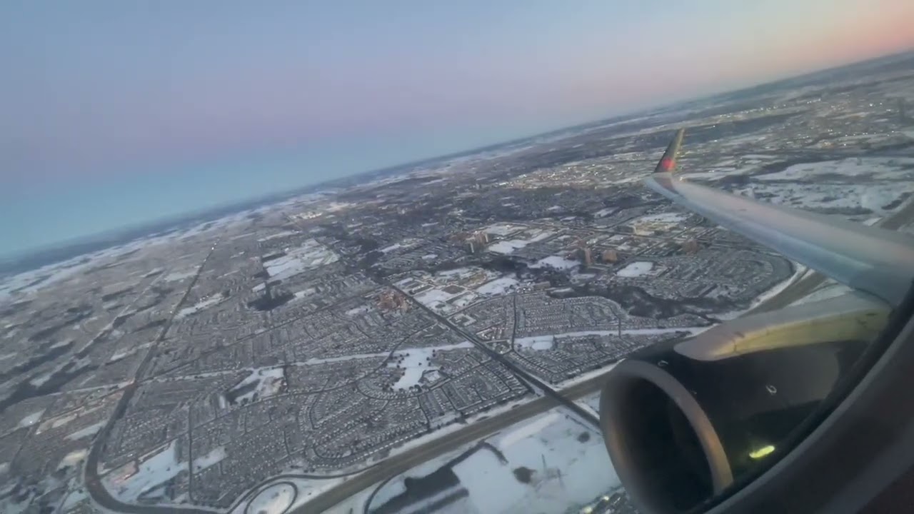 [HD] Turn and Burn! Air Canada E175 Morning Departure | YYZ | AC8982