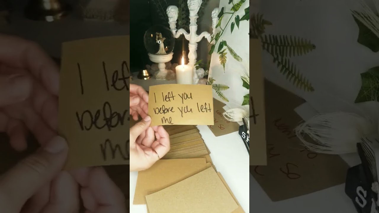messages from your ex #shorts #tarot