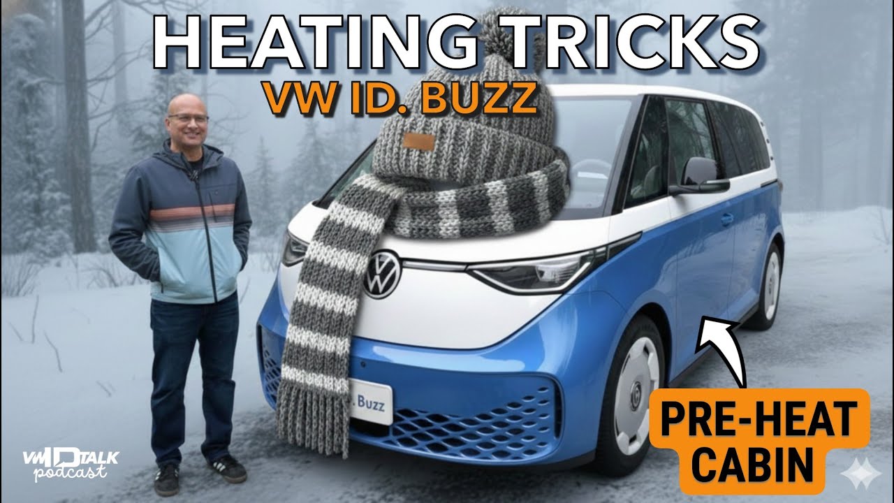 How to Preheat Your VW ID.Buzz & The 