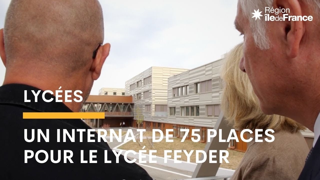 Inauguration du lycée Feyder réhabilité à Épinay-sur-Seine