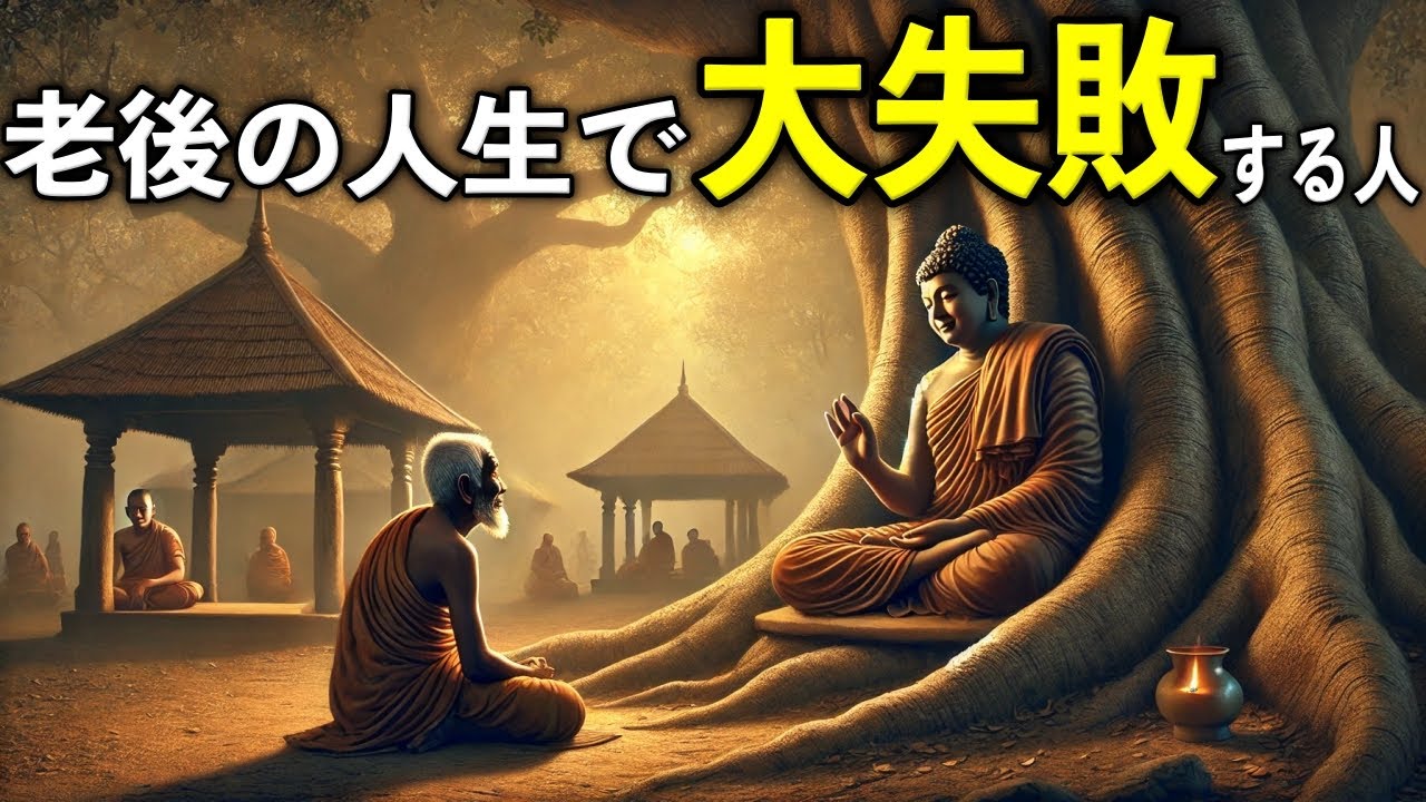 老後の人生で大失敗する人の生き方【ブッダの教え】