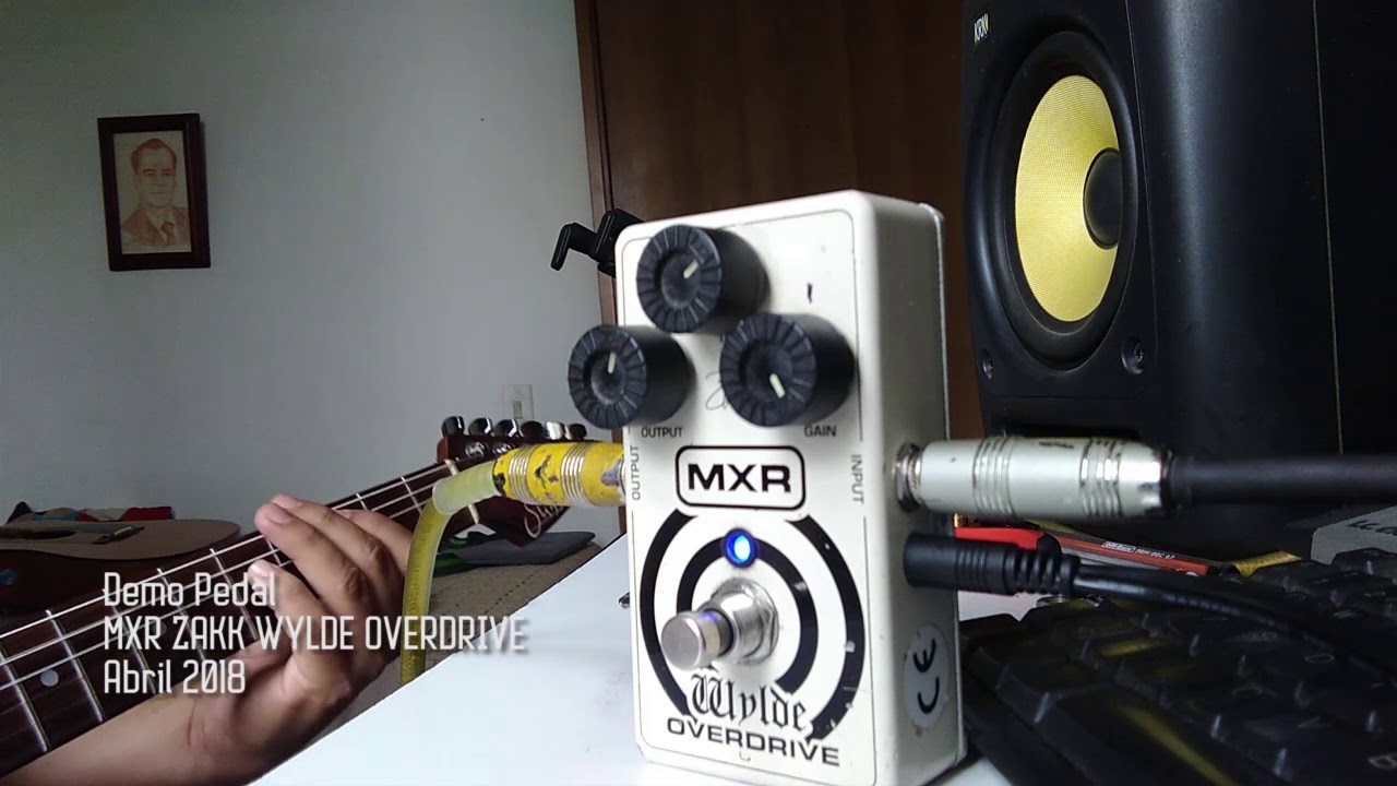 MXR ZW44 OVERDRIVE PEDAL