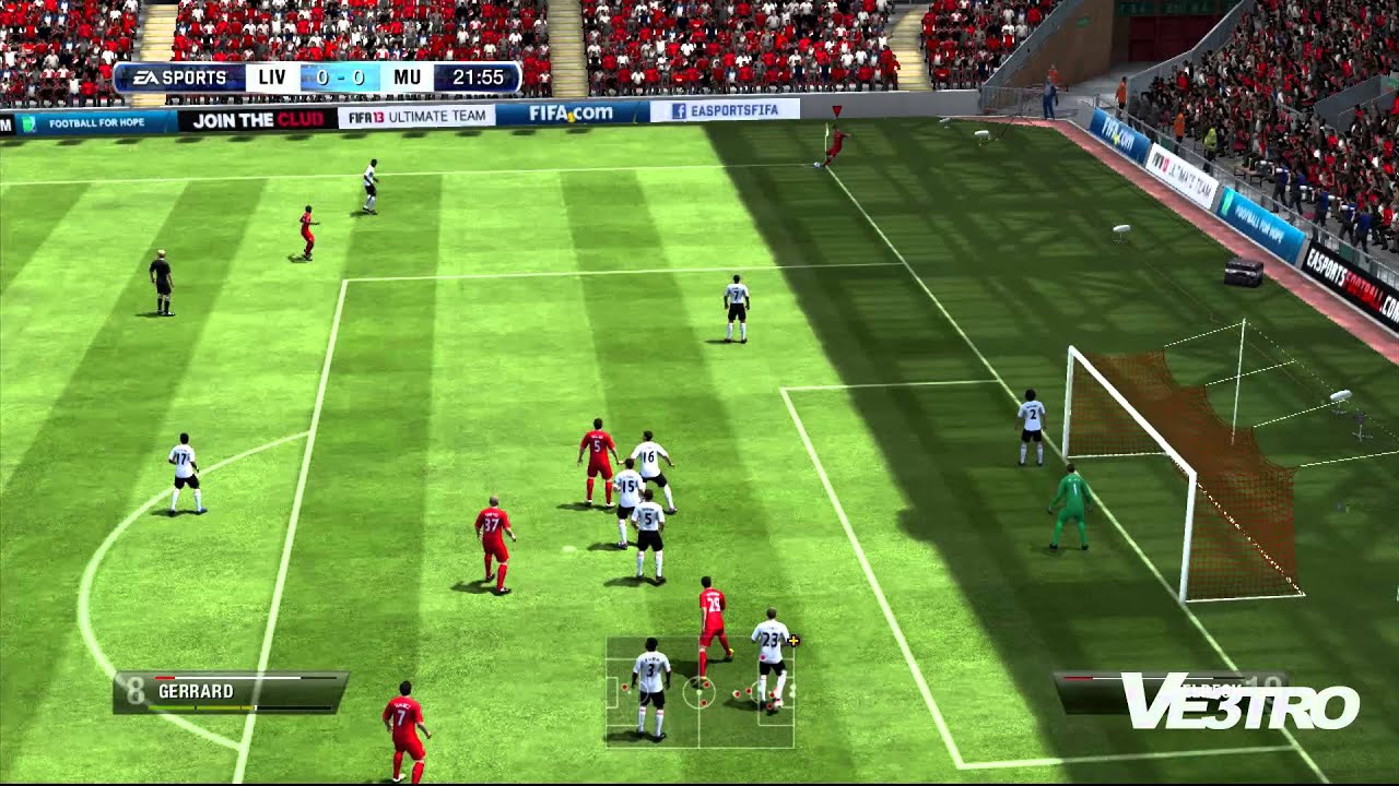 FIFA 13 - Liverpool vs Manchester United Part 1