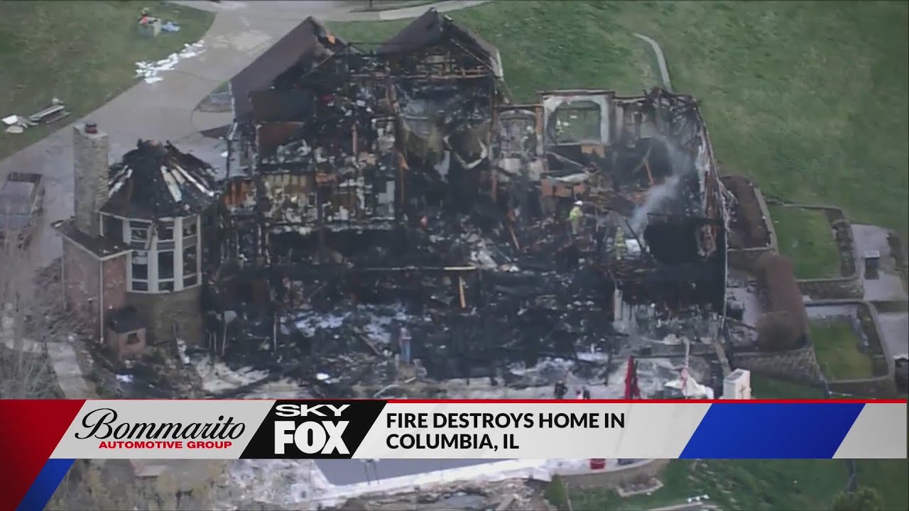 Weber car dealer’s home burns in Columbia, Illinois