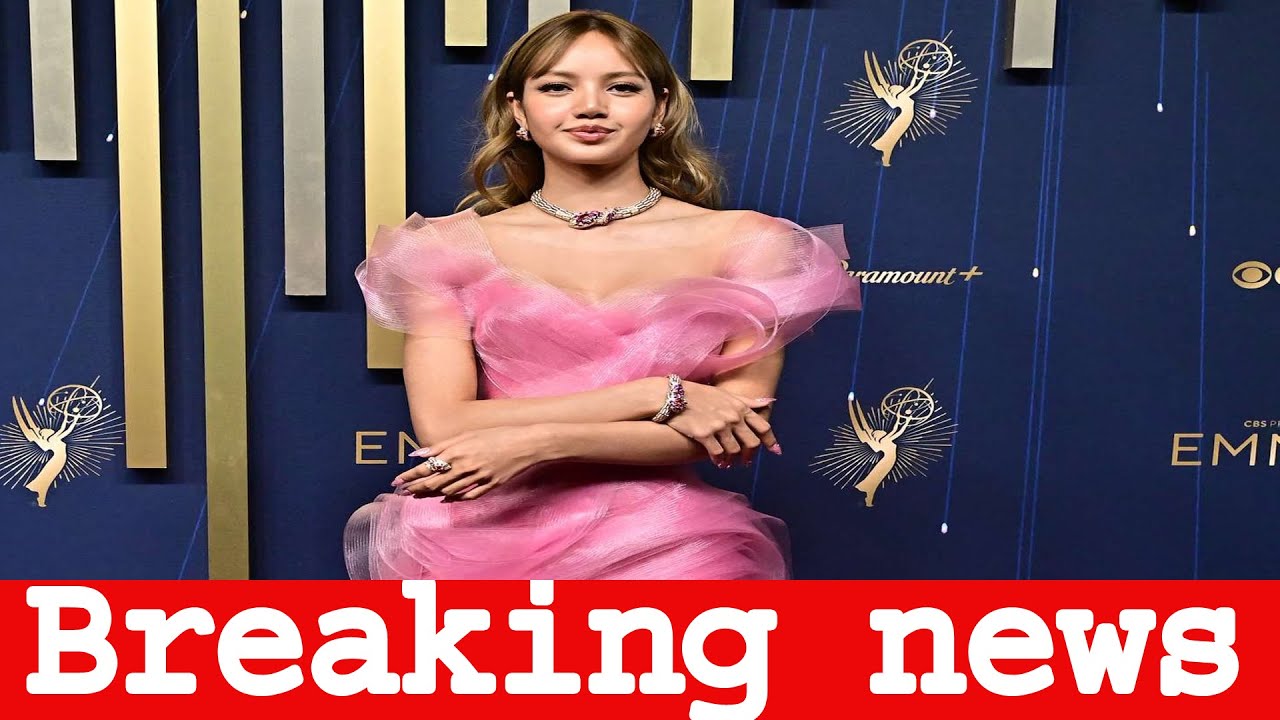BLACKPINK&rsquo;s Lisa Shines in High Slit Tulle Gown at Emmys 2025