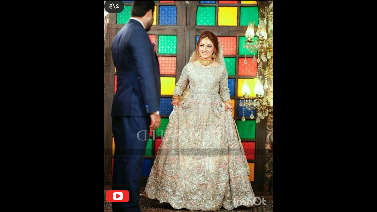 pakistani bridal dresses | wedding dress | barat dress designs #shorts #shortsvideo