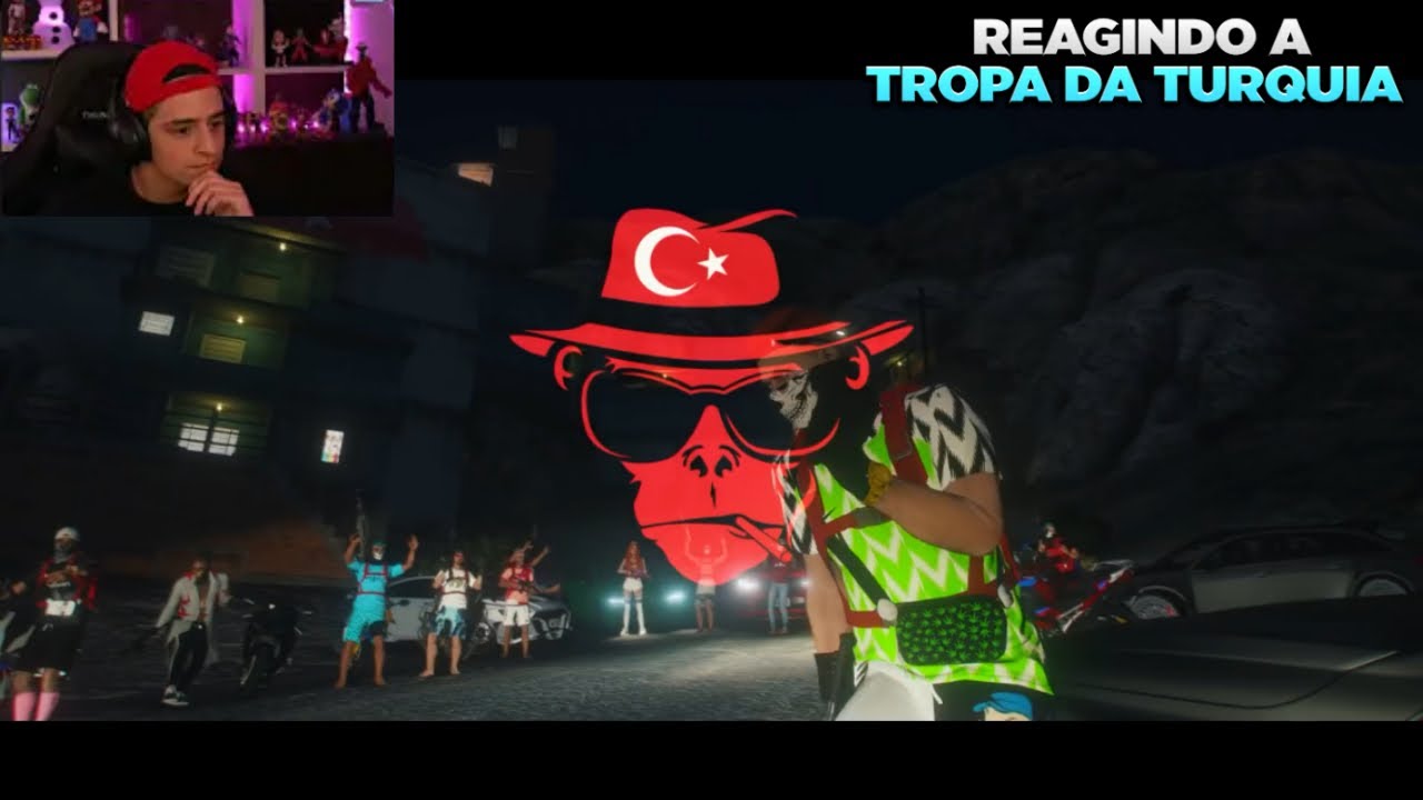LOUD CORINGA REAGINDO A TROPA DA TURQUIA (Prod. VulcanerTM)