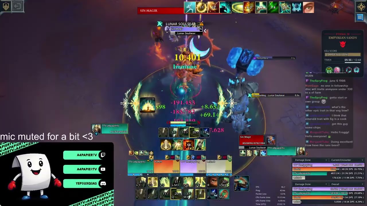 Fellowship EAS2 | Xavian PoV | World first 39 Emperian sands