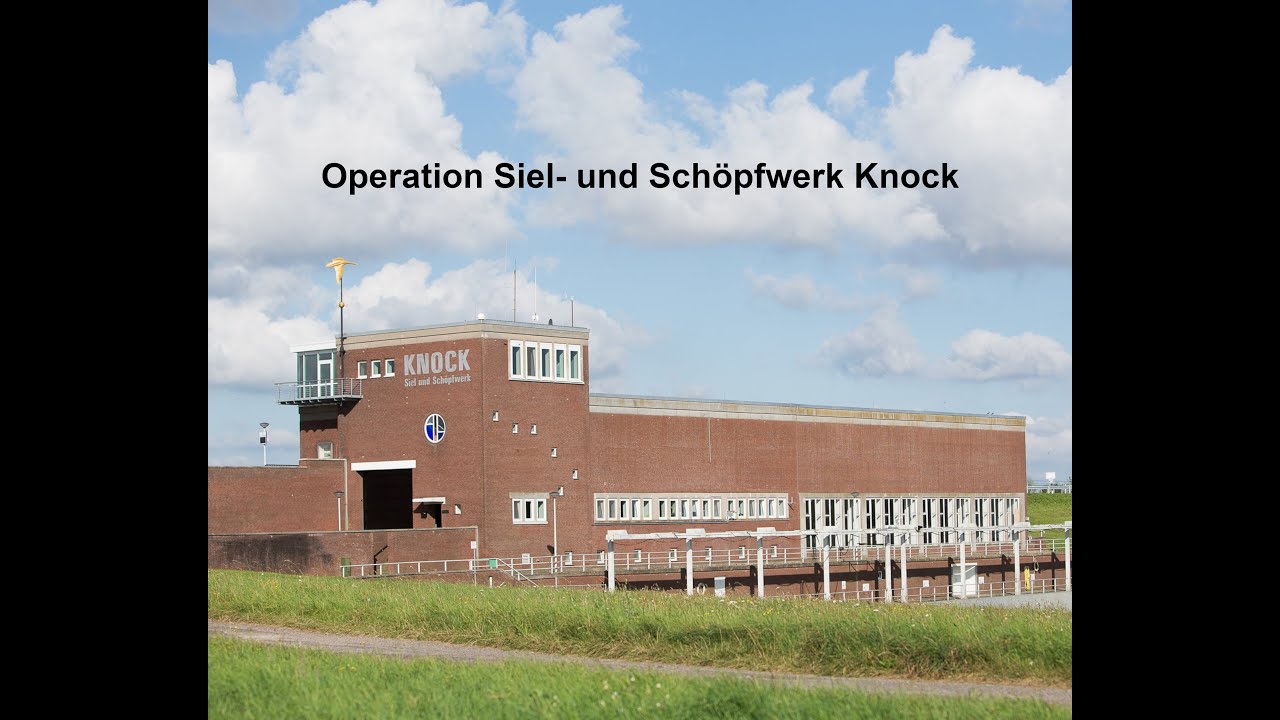 Operation Knock, Siel- und Schöpfwerk Knock, Erster Entwässerungsverband Emden
