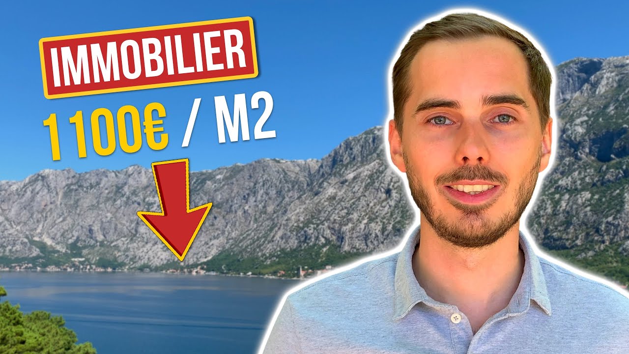 1100€ du M² pour la plus Belle Vue du Monde 😍 - Immobilier au Monténégro