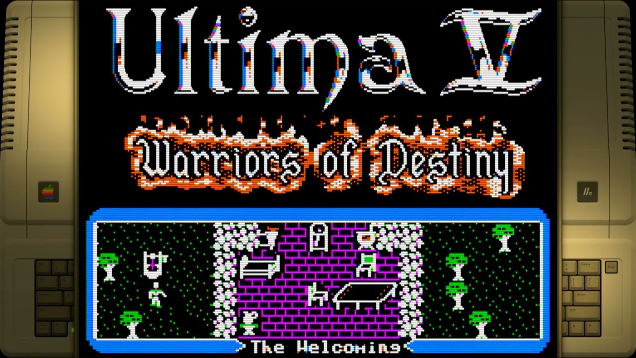 Ultima V music (Apple II) - Phasor sound card ( MAME Emulator )