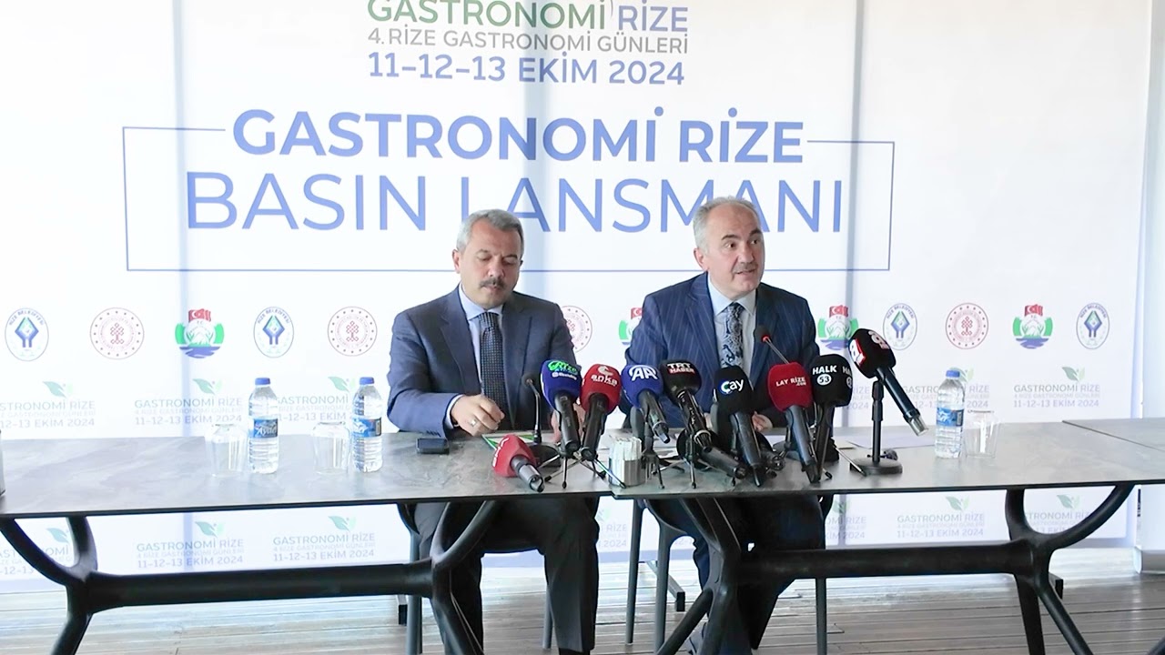 4. Rize Gastronomi Günleri Başlıyor