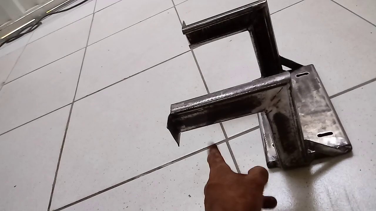 (Faça Você Mesmo) Suporte Motor Portão Deslizante