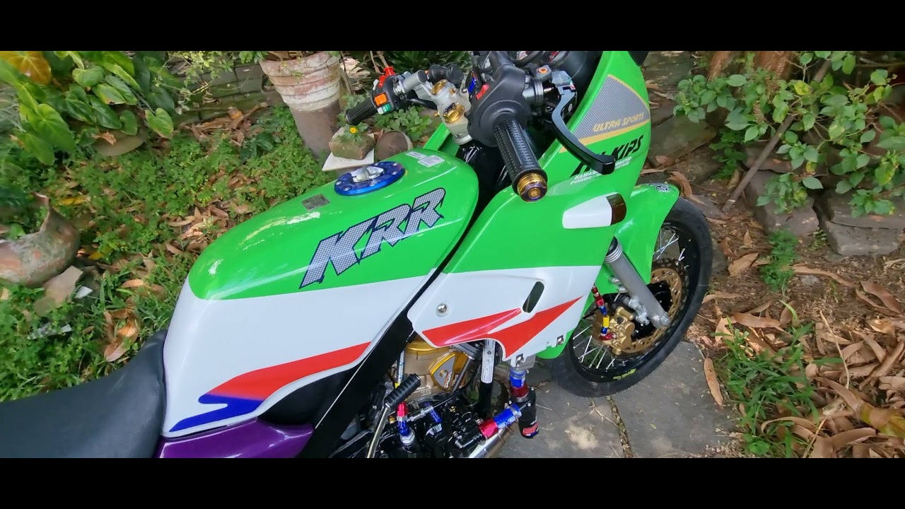 kawasaki kr150 todo un sueño de moto