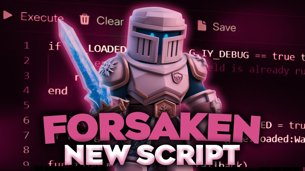 [BEST 2026] Forsaken Script | Free Forsaken Script Download with Mobile Script and GUI Features