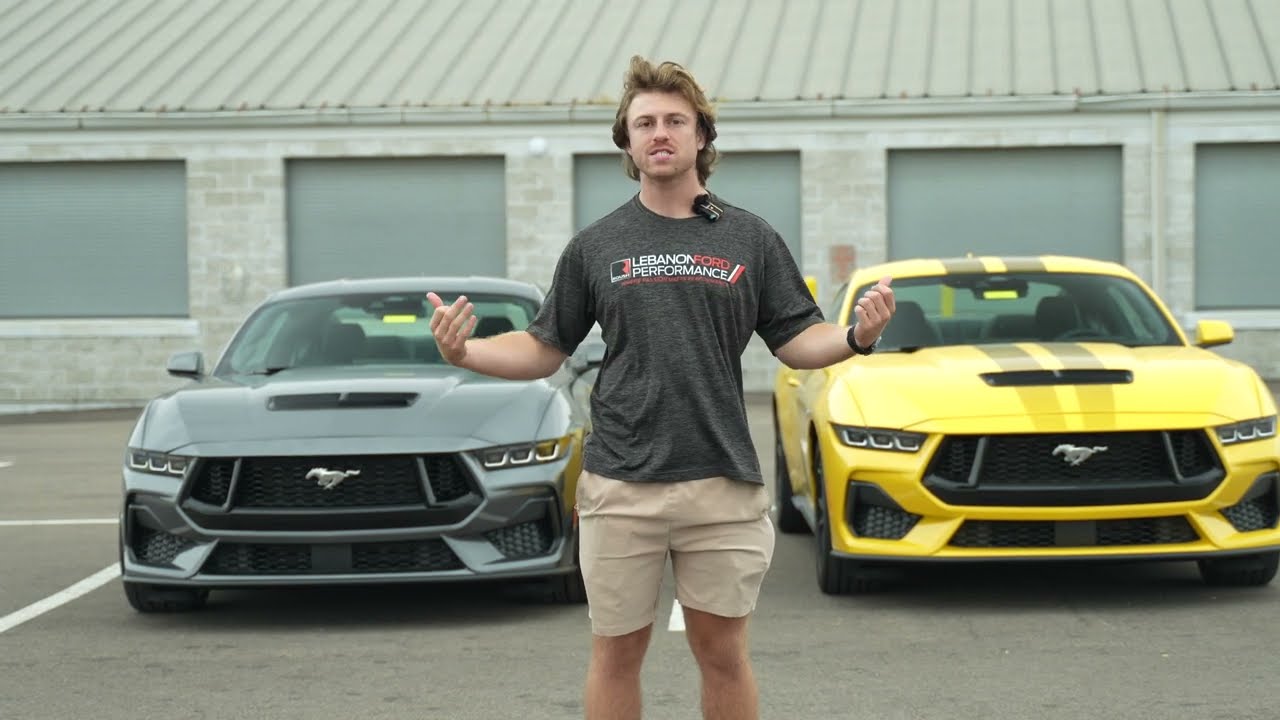 2024 Mustang Exhaust X Pipe vs Stock Active Exhaust
