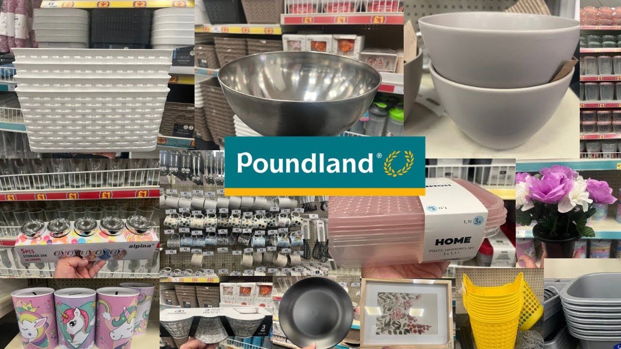NEW FINDS IN POUNDLAND| COME SHOP WITH ME | POUNDLAND HAUL