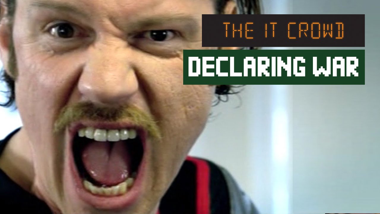 I Am Declaring War on STRESS! Denholm The IT Crowd | Series 1 Episode 2