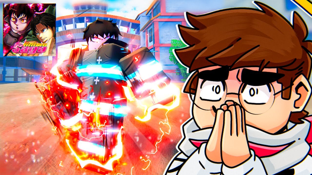 Liberei Todo o Poder do Mítico de 0.5% Shinra o Novo Personagem Mais Forte de ANIME SAGA