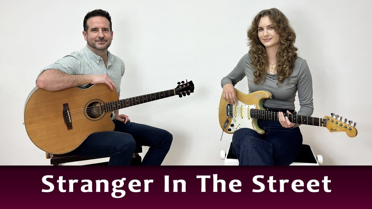 Ema Mária Žaková a Matúš Plavec - Stranger In The Street | Gitarová akadémia