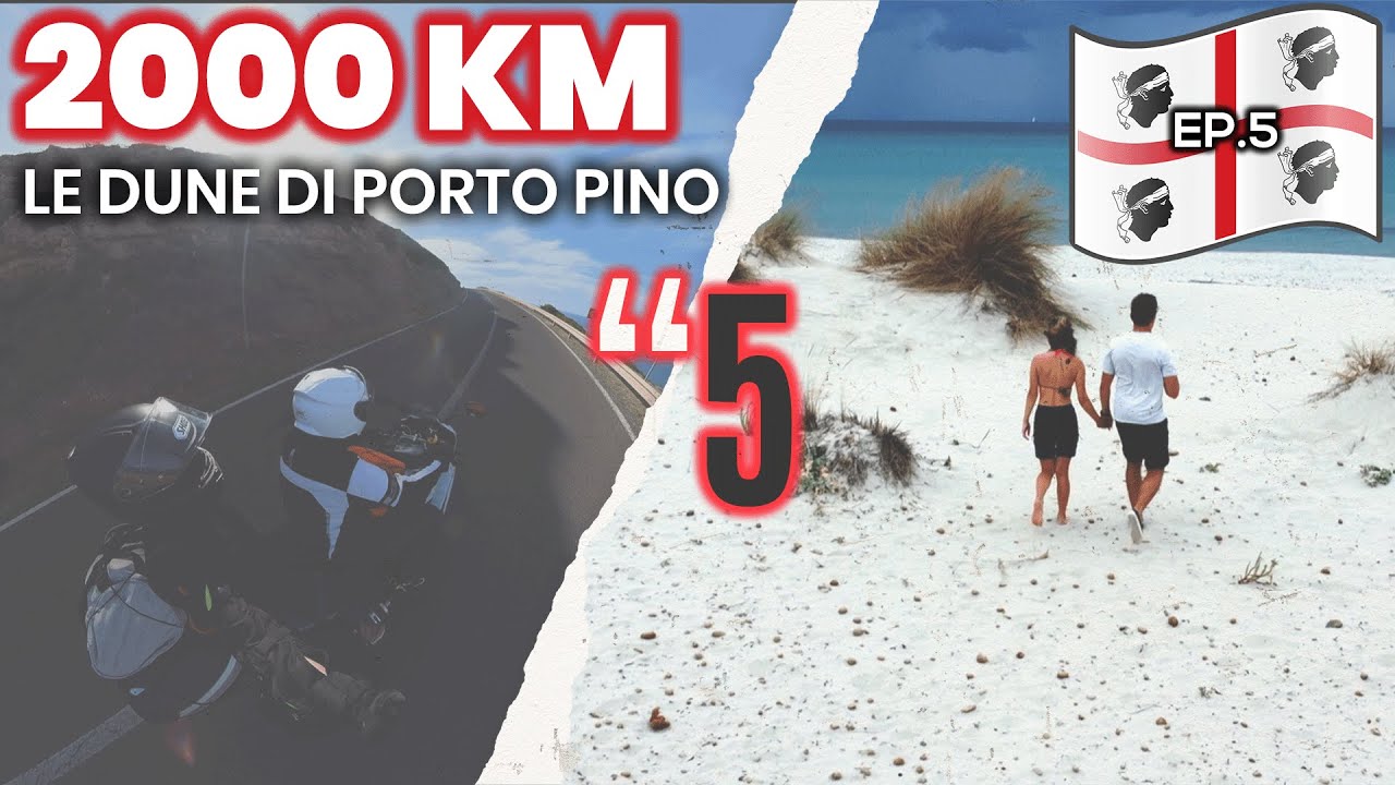 SARDEGNA: DUNE DI PORTO PINO con spiaggia finissima [EP.5]