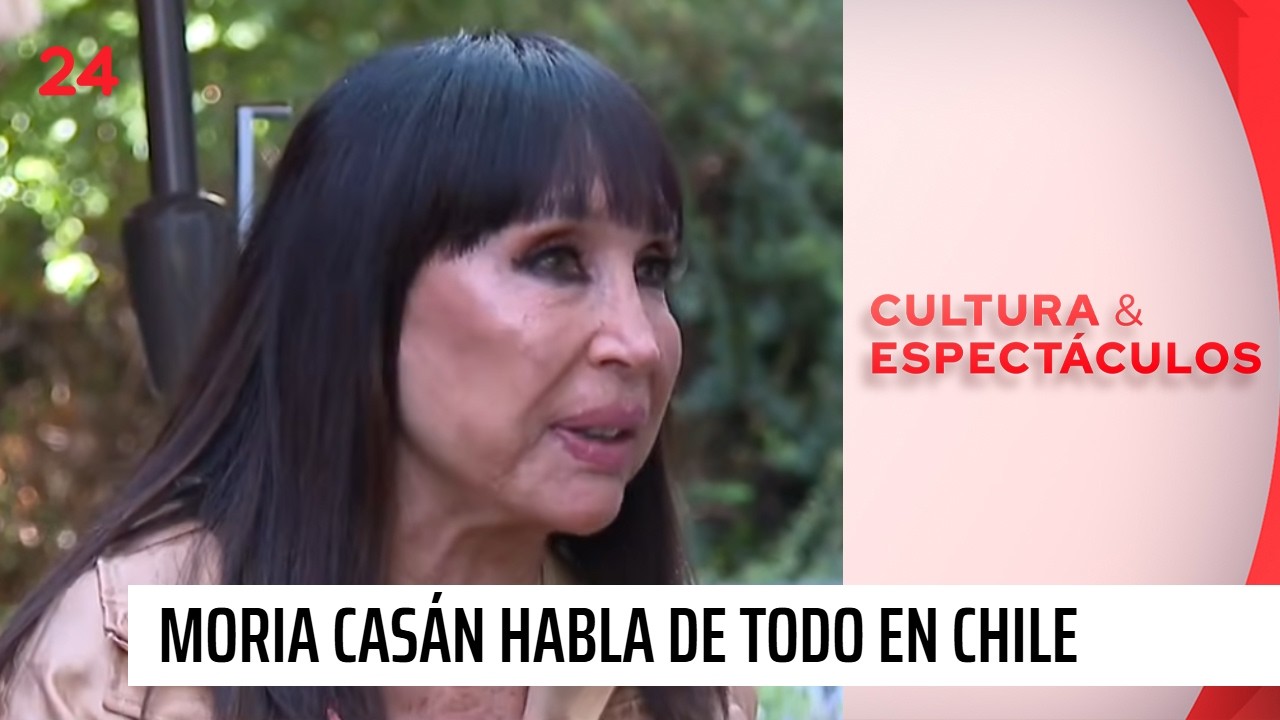Moria Casán habla de todo en visita a Chile con obra teatral | 24 Horas TVN Chile