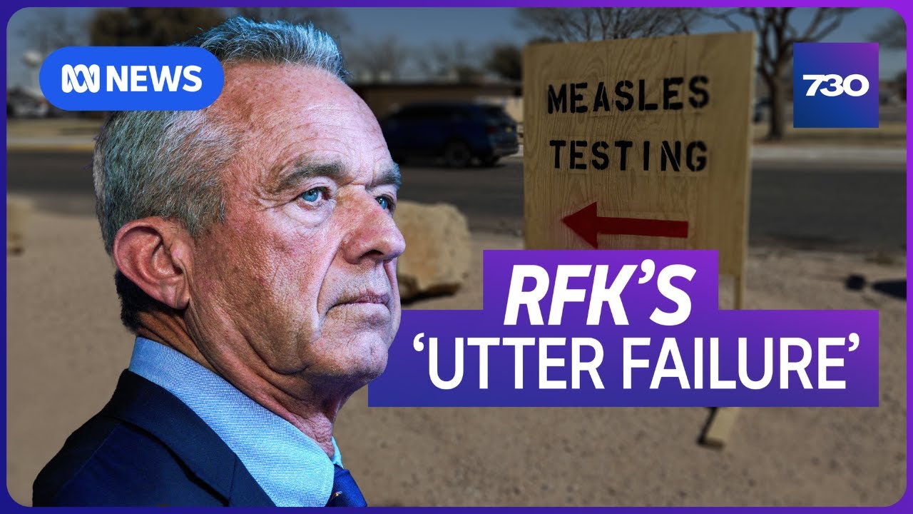 Measles outbreak in US prompts criticism of Robert F Kennedy Jr | 7.30