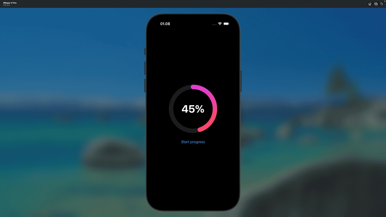 Create professional progress circles in SwiftUI (no libraries!) 🚀
